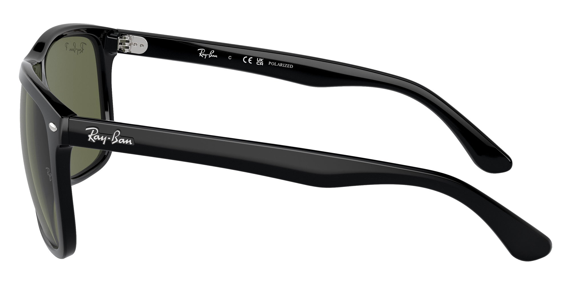 Ray-Ban® RB4547F RB4547F 601/58 60 Sunglasses - Black