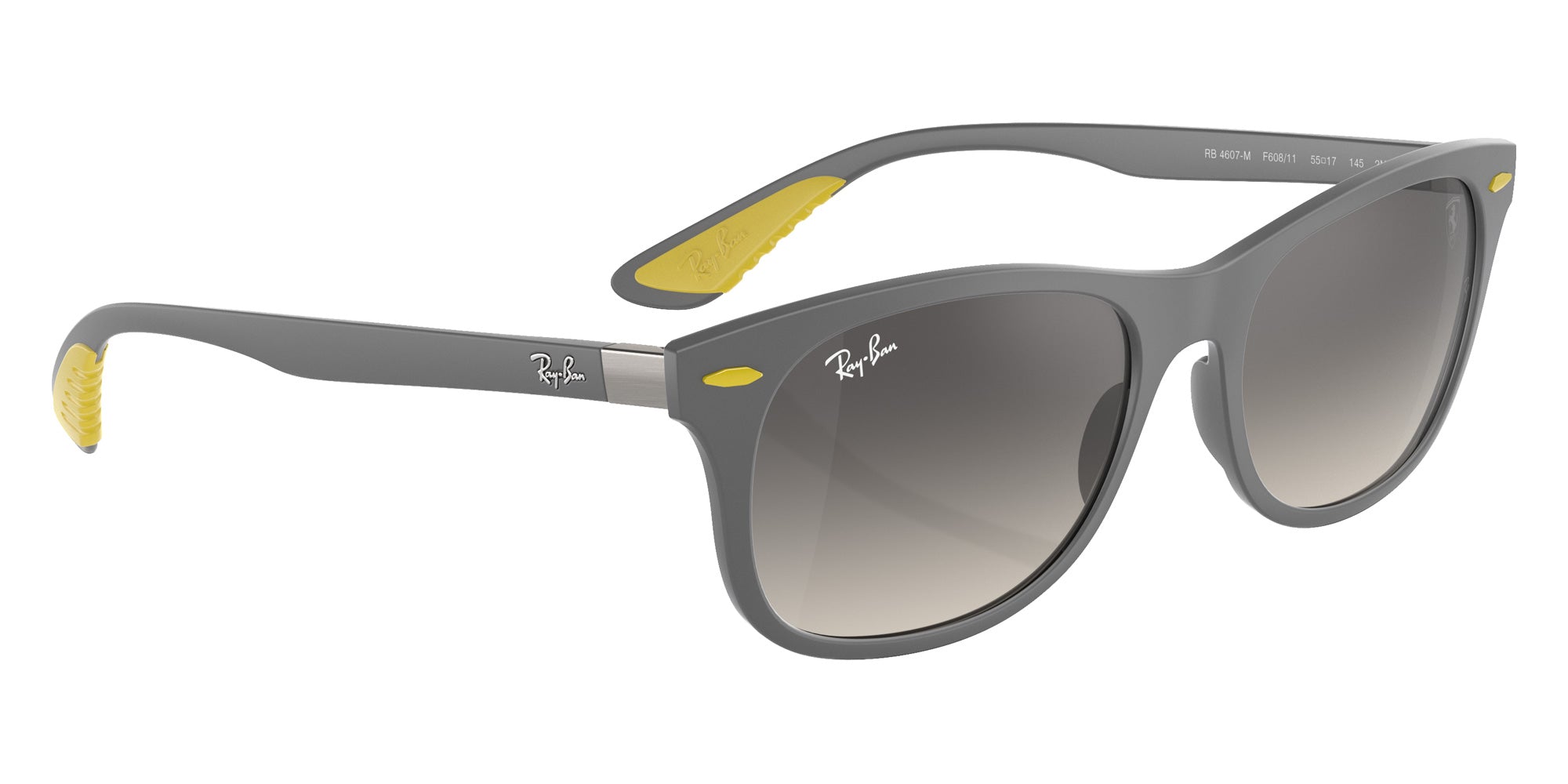 Ray-Ban® RB4607M RB4607M F60811 55 Sunglasses - Gray