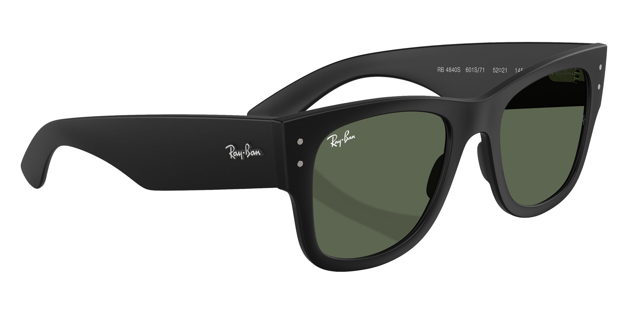 Ray-Ban® RB4840S RB4840S 601S71 50 Sunglasses - Sand Black