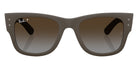 Ray-Ban® RB4840S RB4840S 6124T5 52 Sunglasses - Sand Brown