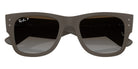 Ray-Ban® RB4840S RB4840S 6124T5 52 Sunglasses - Sand Brown