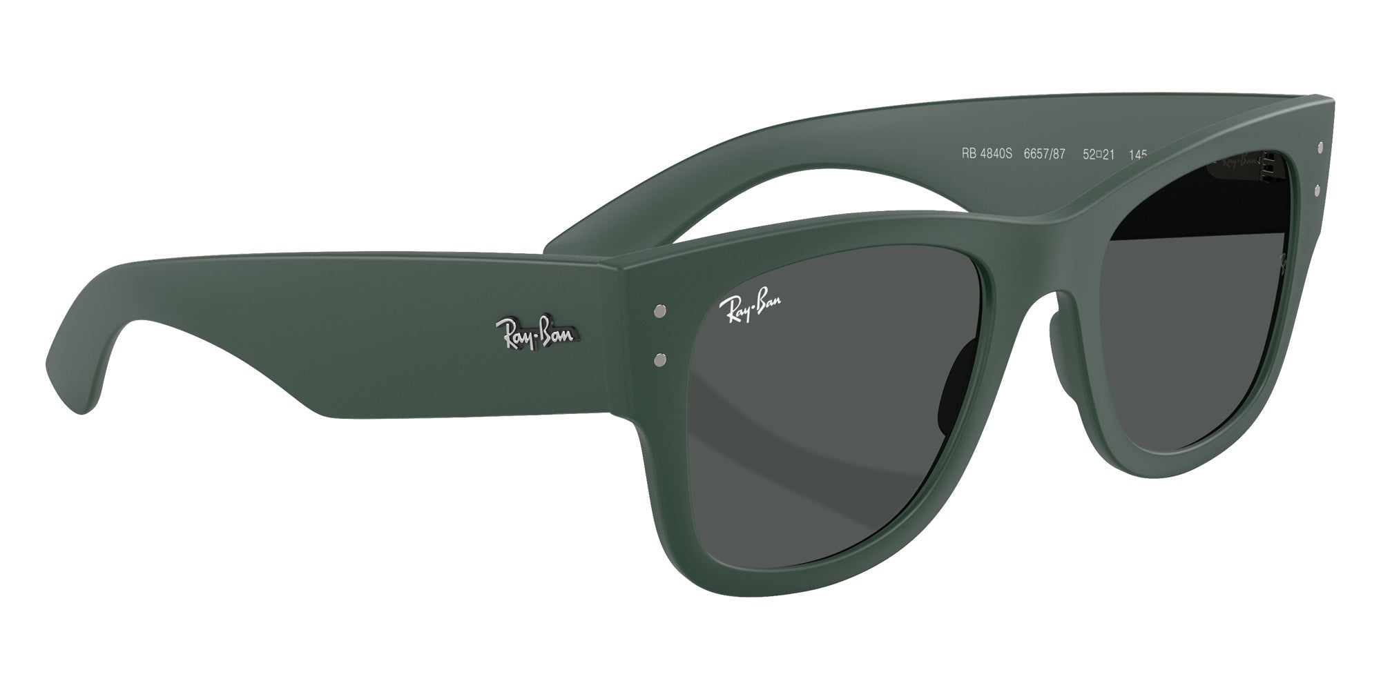 Ray-Ban® RB4840S RB4840S 665787 52 Sunglasses - Sand Green