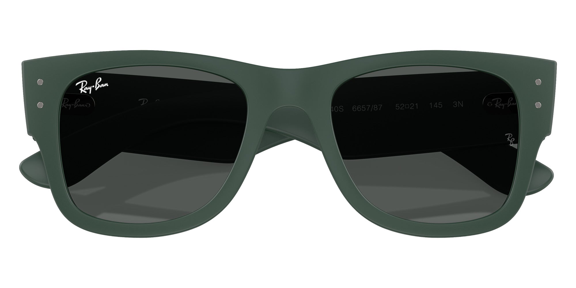 Ray-Ban® RB4840S RB4840S 665787 52 Sunglasses - Sand Green