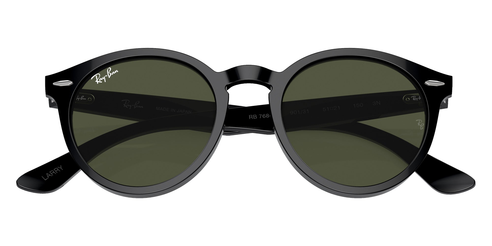 Ray-Ban® RB7680S RB7680S 901/31 51 Sunglasses - Black