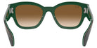 Ray-Ban® RB7681S RB7681S 140251 52 Sunglasses - Striped Green On Green