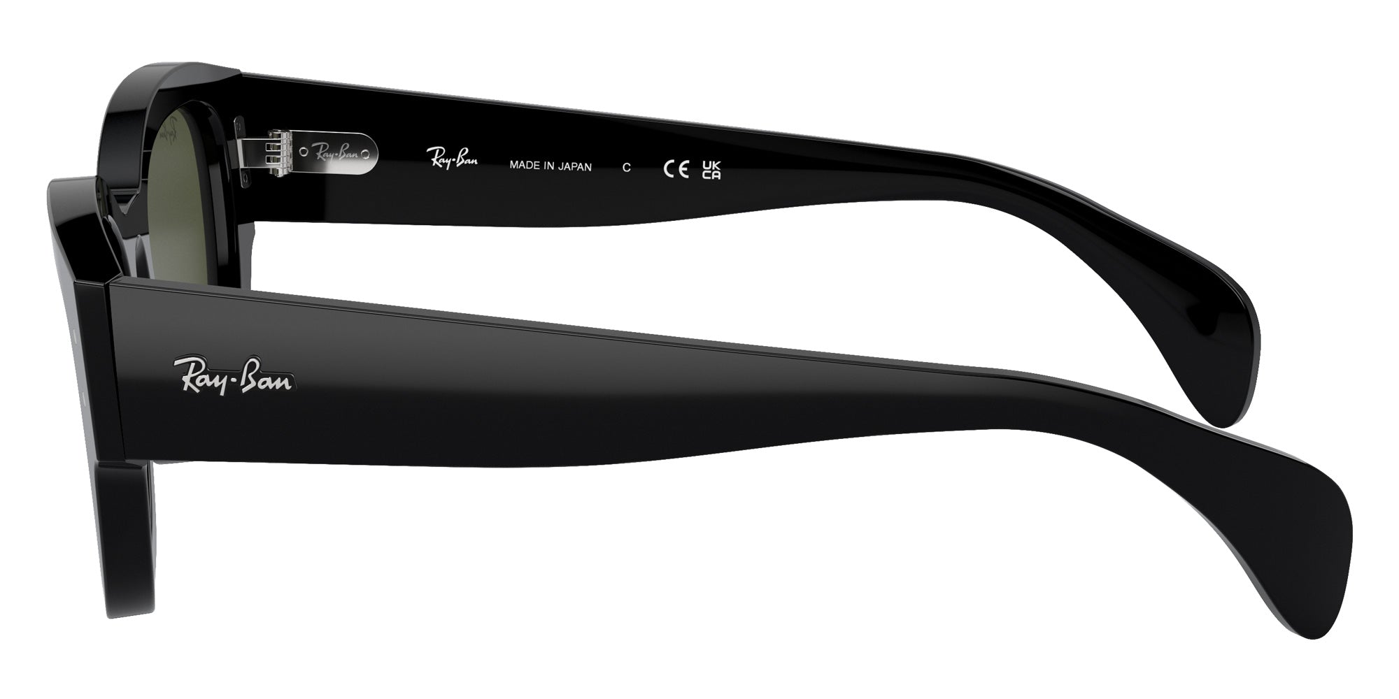 Ray-Ban® RB7681SF RB7681SF 901/31 52 Sunglasses - Black
