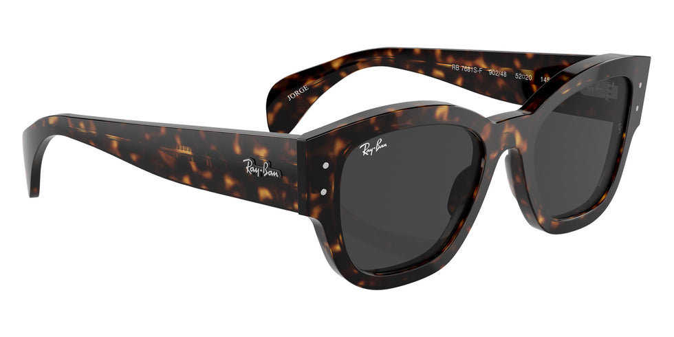 Ray-Ban® RB7681SF RB7681SF 902/48 52 Sunglasses - Havana