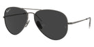 Ray-Ban® RB8089 RB8089 165/48 62 Sunglasses - Gunmetal
