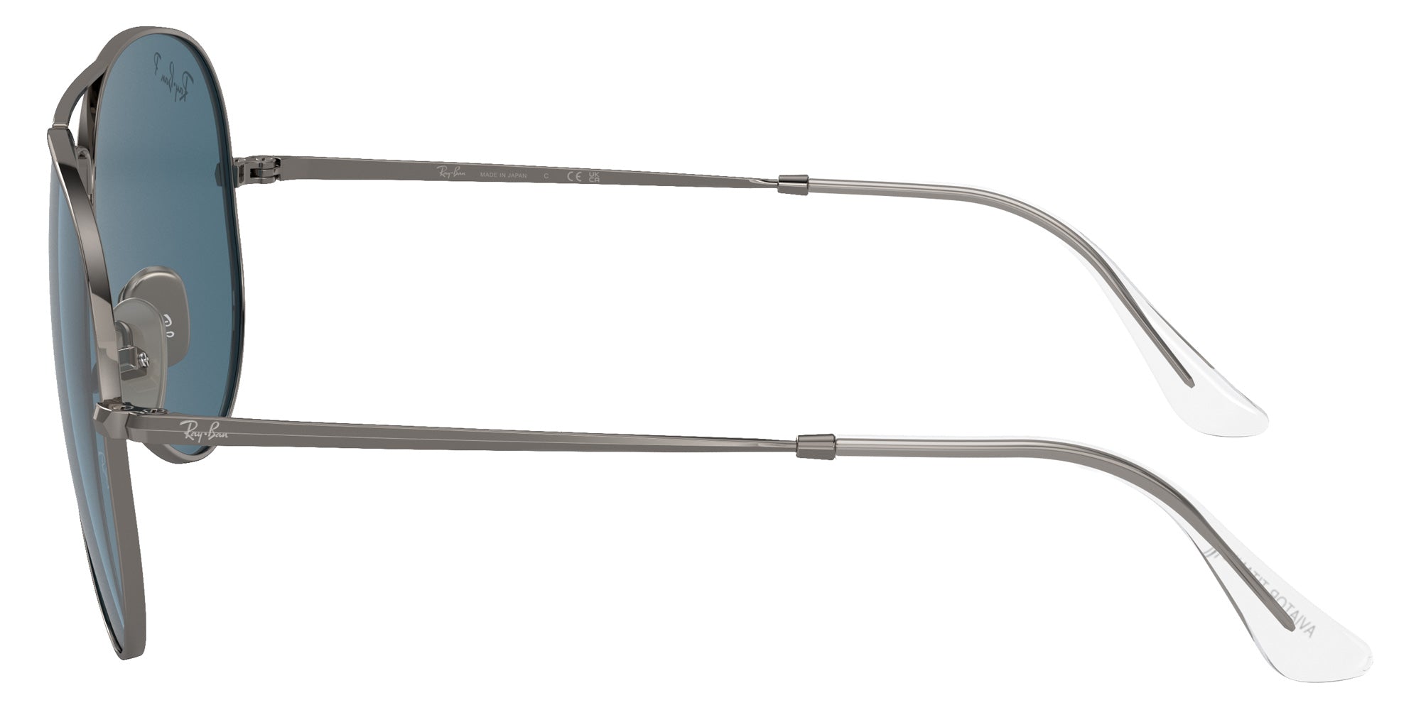 Ray-Ban® RB8089 RB8089 165/S2 62 Sunglasses - Gunmetal
