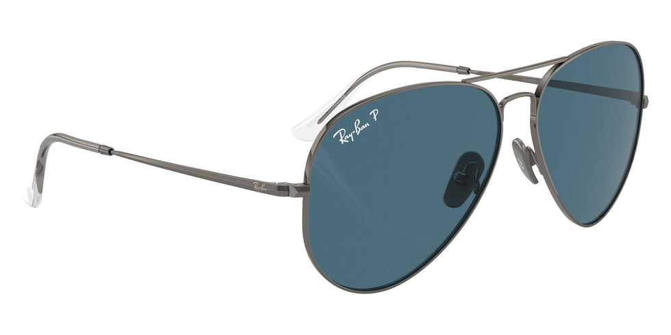 Ray-Ban® RB8089 RB8089 165/S2 62 Sunglasses - Gunmetal