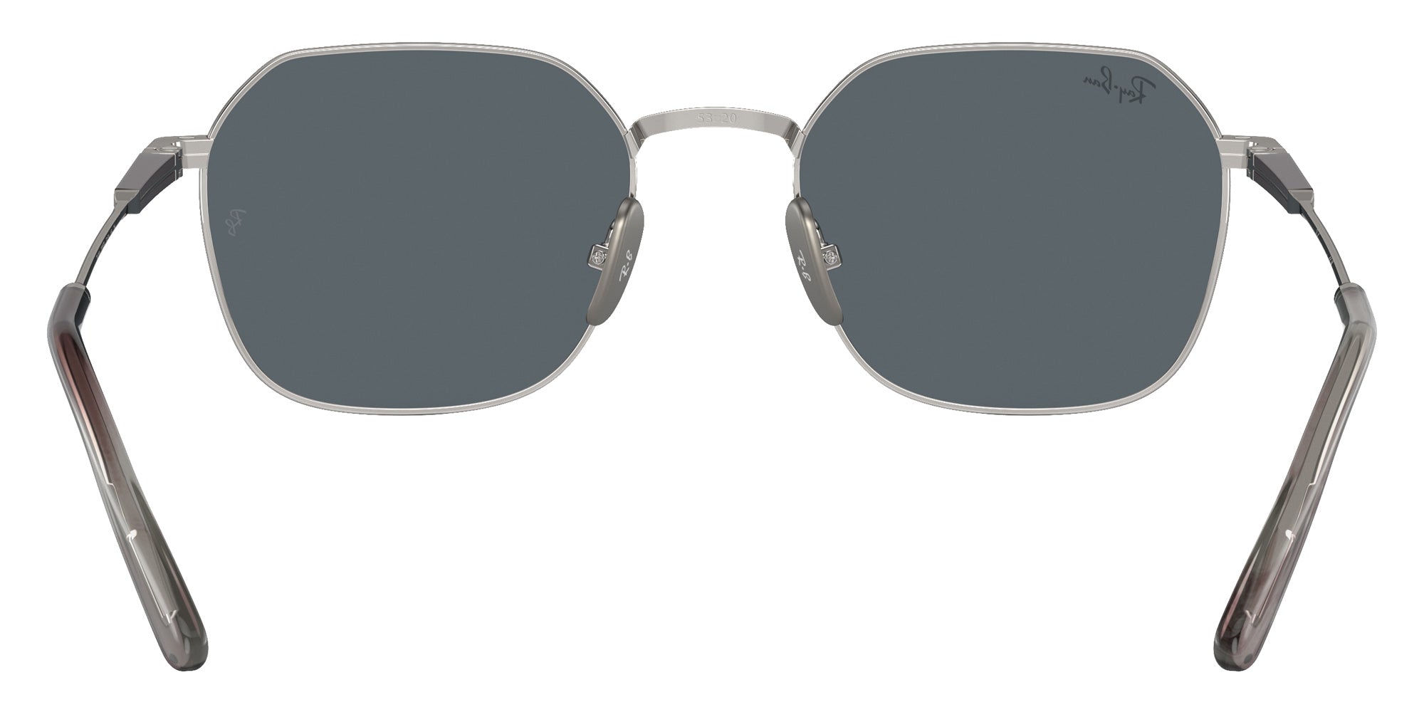 Ray-Ban® RB8094 RB8094 9209R5 53 Sunglasses - Silver