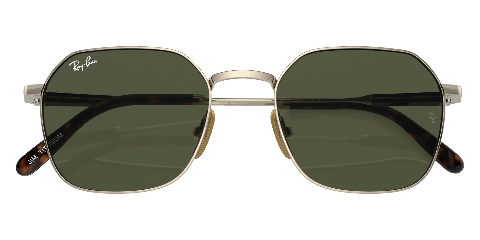 Ray-Ban® RB8094 RB8094 926531 53 Sunglasses - Arista Gold