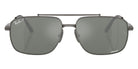 Ray-Ban® RB8096 RB8096 165/GK 59 Sunglasses - Gunmetal