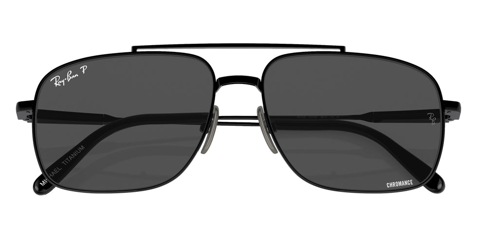 Ray-Ban® RB8096 RB8096 9267K8 59 Sunglasses - Black