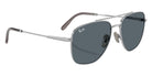 Ray-Ban® RB8097 RB8097 9209R5 59 Sunglasses - Silver