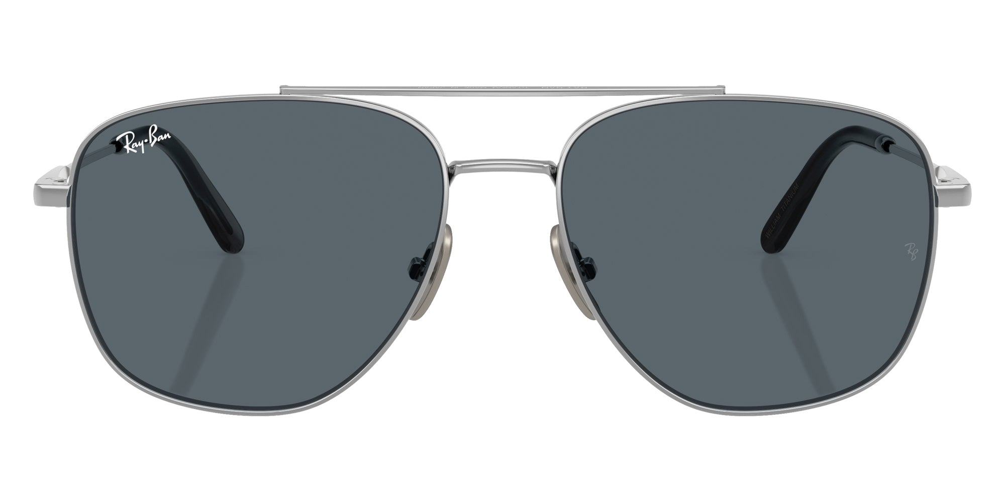 Ray-Ban® RB8097 RB8097 9209R5 59 Sunglasses - Silver