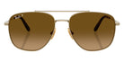 Ray-Ban® RB8097 RB8097 9265M2 59 Sunglasses - Arista Gold