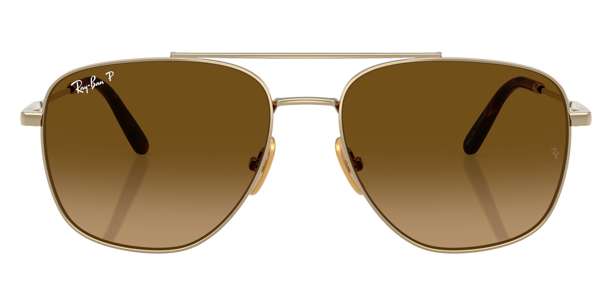 Ray-Ban® RB8097 RB8097 9265M2 59 Sunglasses - Arista Gold