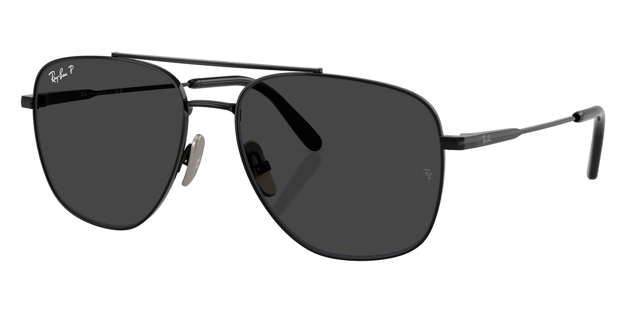 Ray-Ban® RB8097 RB8097 926748 59 Sunglasses - Black