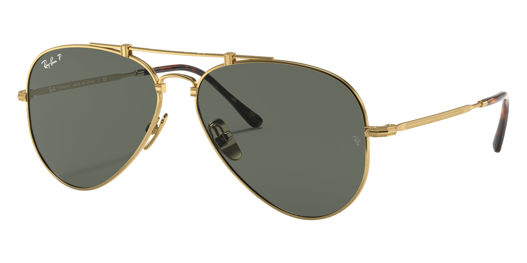 Ray-Ban® RB8125M RB8125M 9143 58 Sunglasses - Gold