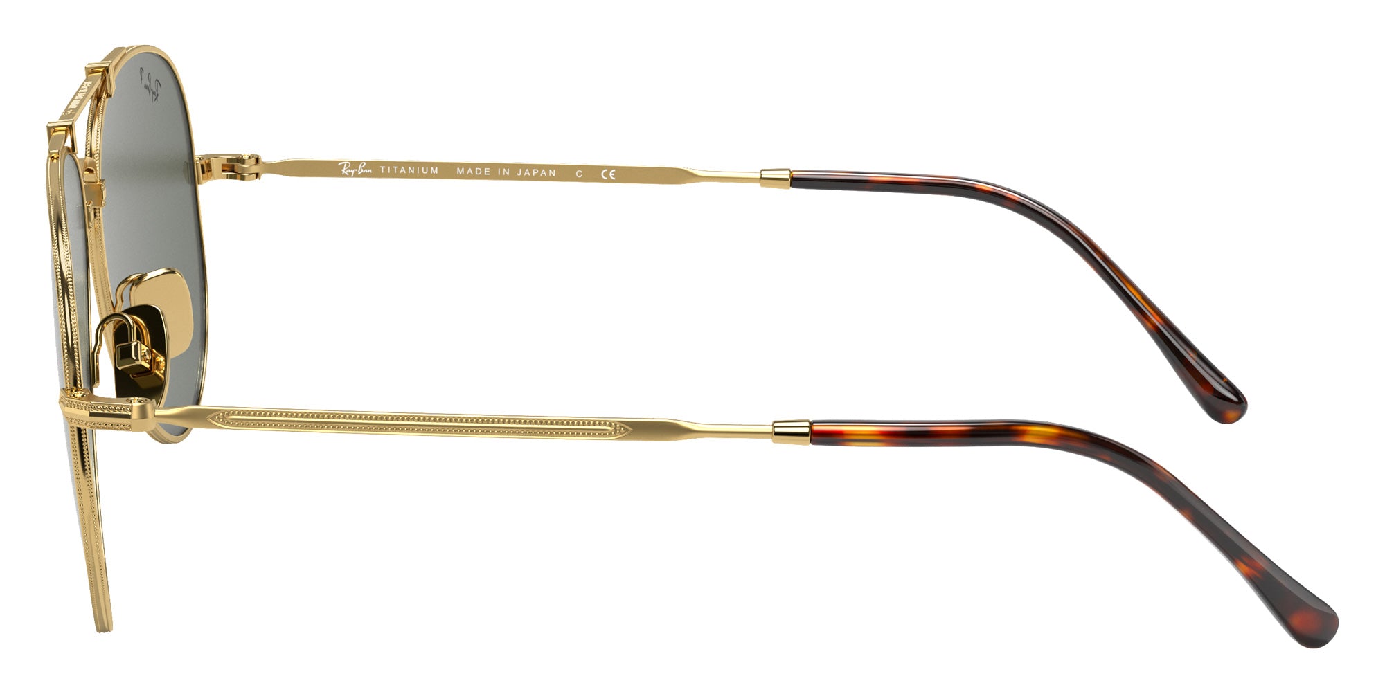 Ray-Ban® RB8125M RB8125M 9143 58 Sunglasses - Gold