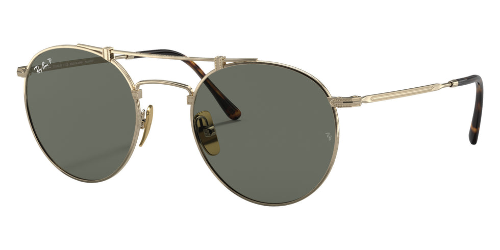 Ray-Ban® RB8147M RB8147M 9143 50 Sunglasses - Gold