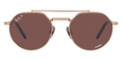 Ray-Ban® Jack Ii Titanium RB8265 RB8265 3142S2 53 - Gunmetal with Polarized Blue lenses Sunglasses
