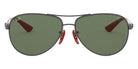 Ray-Ban® Scuderia Ferrari Collection RB8313M RB8313M F00171 61 - Gunmetal with Dark Green lenses Sunglasses