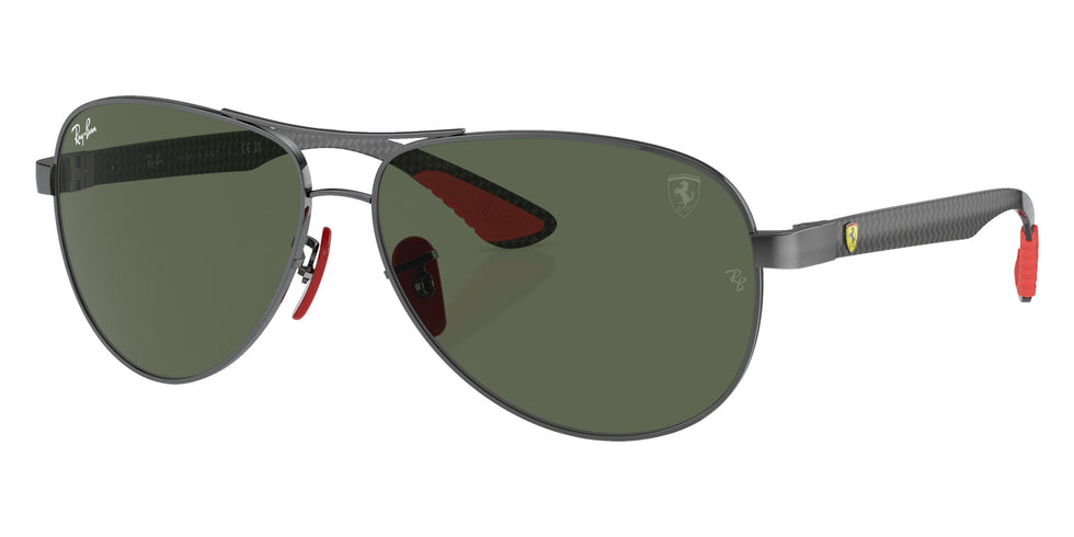 Ray-Ban® RB8331M RB8331M F00171 61 Sunglasses - Dark Carbon