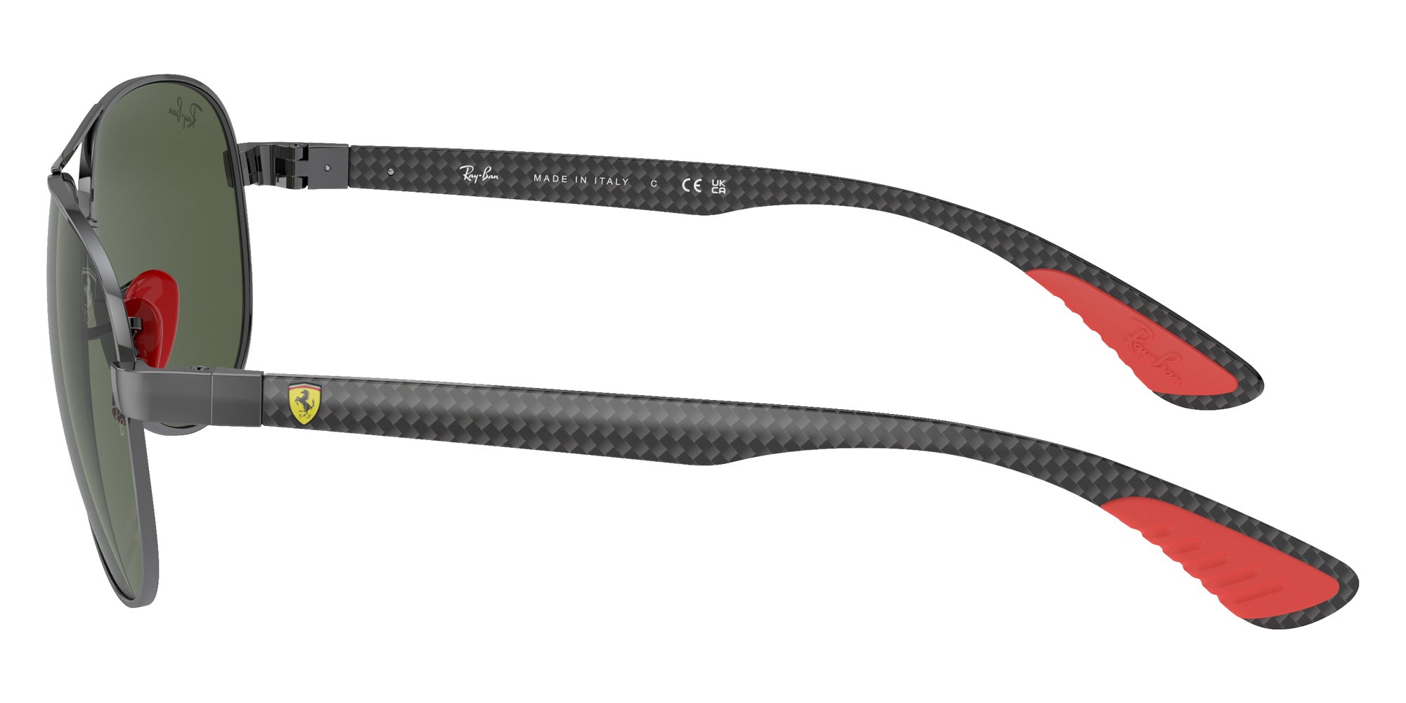 Ray-Ban® RB8331M RB8331M F00171 61 Sunglasses - Dark Carbon