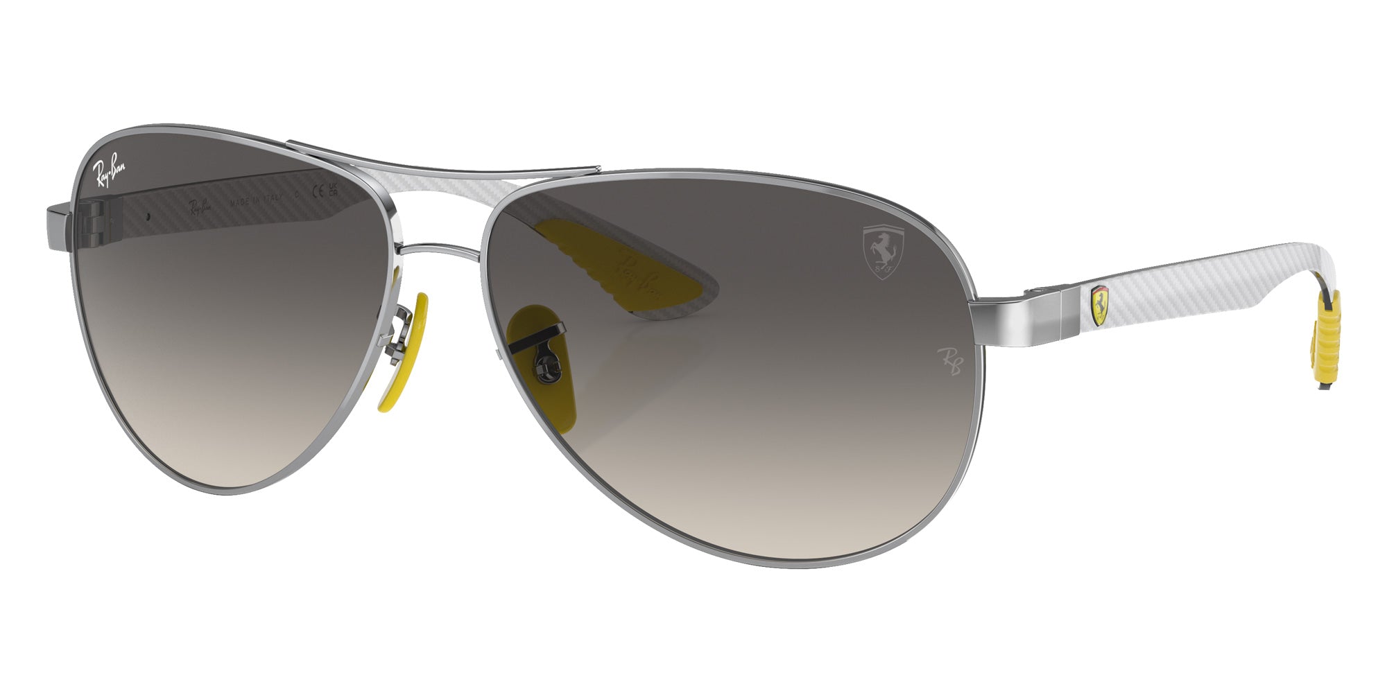 Ray-Ban® RB8331M RB8331M F08311 61 Sunglasses - Light Carbon