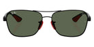 Ray-Ban® RB8336M RB8336M F00271 58 Sunglasses - Dark Carbon