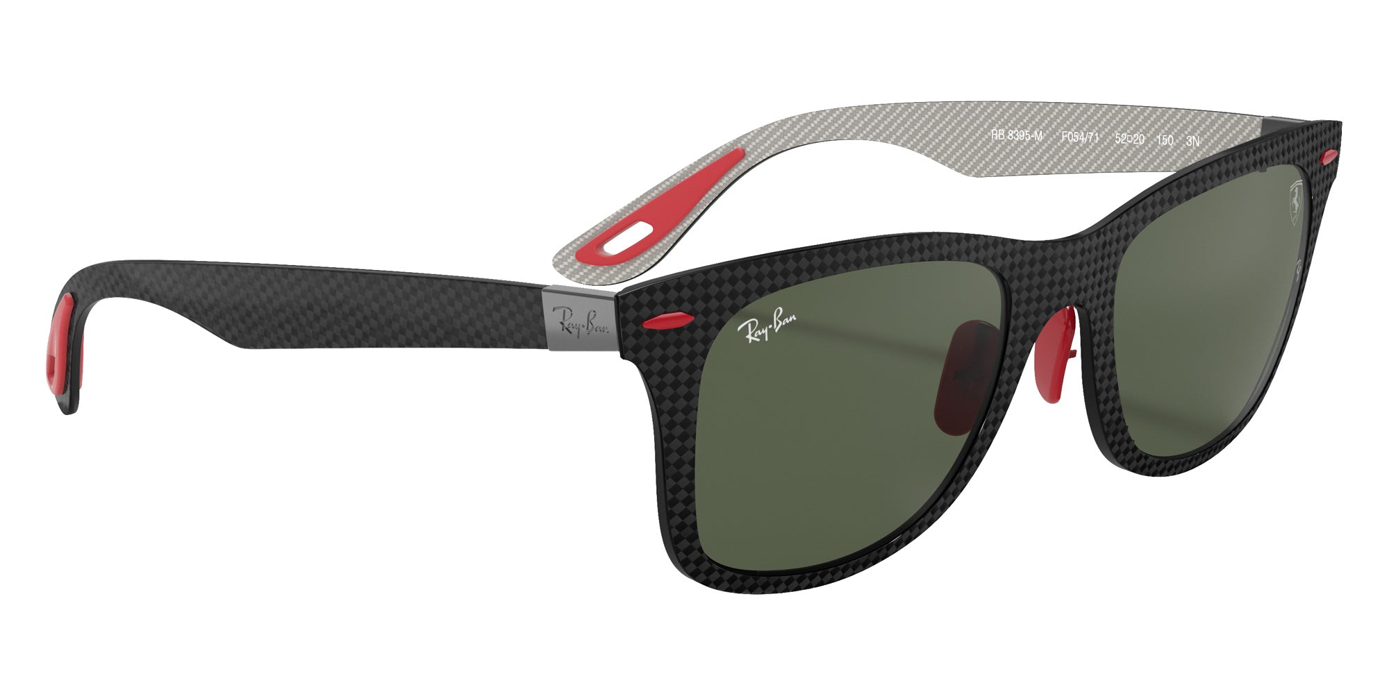 Ray-Ban® RB8395M RB8395M F05471 52 Sunglasses - Gray