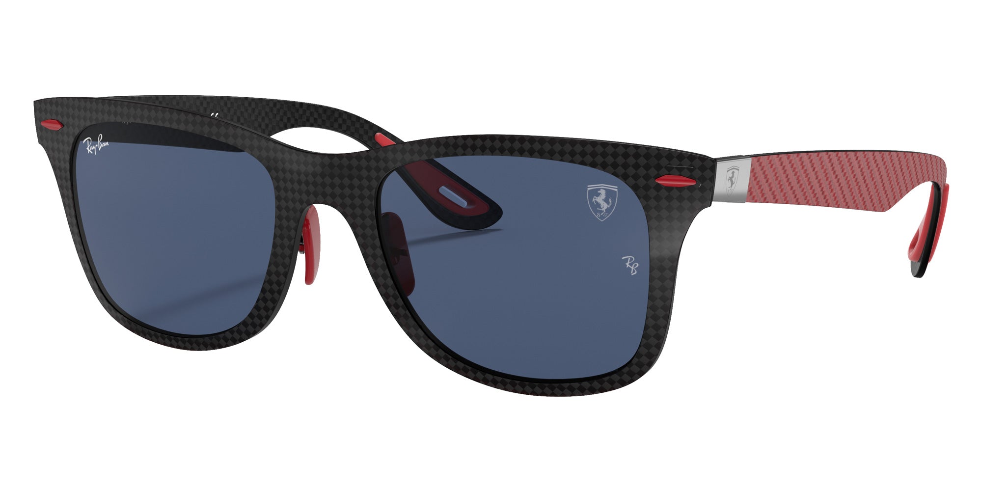Ray-Ban® RB8395M RB8395M F05580 52 Sunglasses - Black
