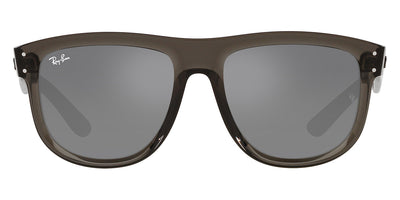 Ray-Ban® BOYFRIEND REVERSE 0RBR0501S RBR0501S 6707GS 56 - Transparent Dark Gray with Silver Mirrored lenses Sunglasses