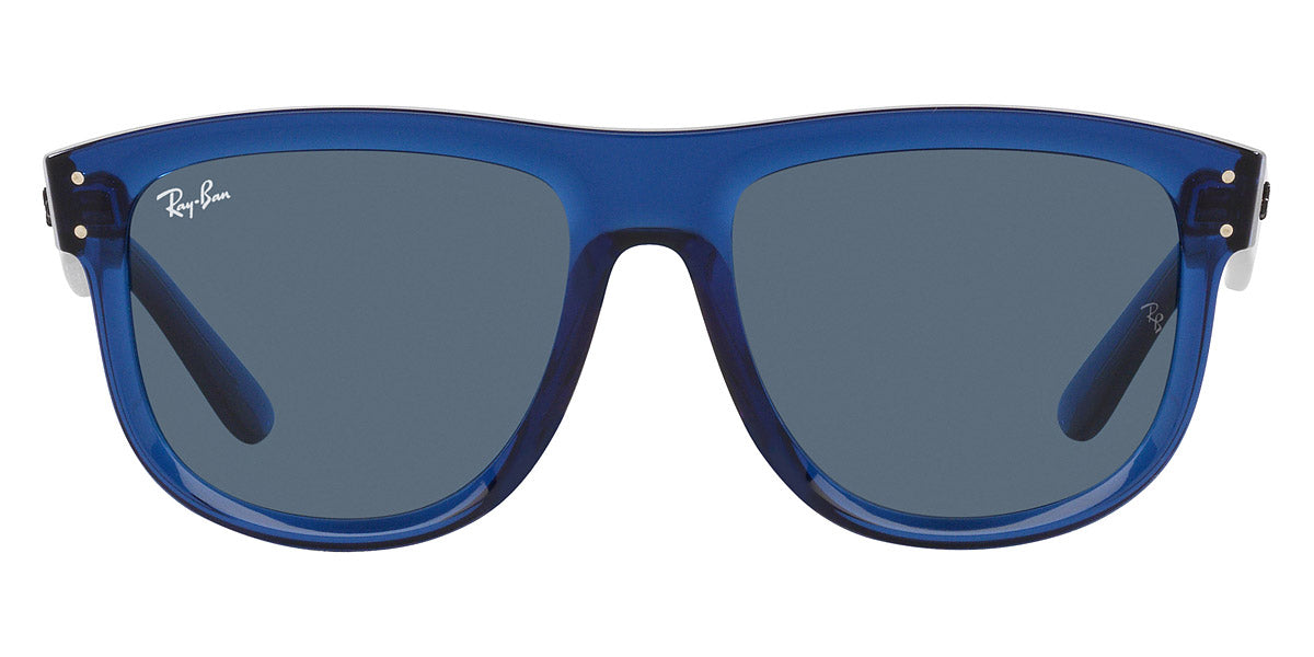 Ray-Ban® BOYFRIEND REVERSE 0RBR0501S RBR0501S 67083A 56 - Transparent Navy Blue with Dark Blue lenses Sunglasses