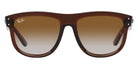 Ray-Ban® Boyfriend Reverse RBr0501S RBR0501S 6709CB 56 - Transparent Brown with Clear/Brown lenses Sunglasses