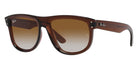 Ray-Ban® Boyfriend Reverse RBr0501S RBR0501S 67102O 56 - Transparent Light Brown with Light Gold Mirrored lenses Sunglasses