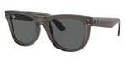 Ray-Ban® RBR0502SF RBR0502SF 6707GR 53 Sunglasses - Transparent Dark Gray