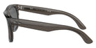 Ray-Ban® RBR0502SF RBR0502SF 6707GR 53 Sunglasses - Transparent Dark Gray
