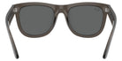 Ray-Ban® RBR0502SF RBR0502SF 6707GR 53 Sunglasses - Transparent Dark Gray