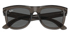 Ray-Ban® RBR0502SF RBR0502SF 6707GR 53 Sunglasses - Transparent Dark Gray