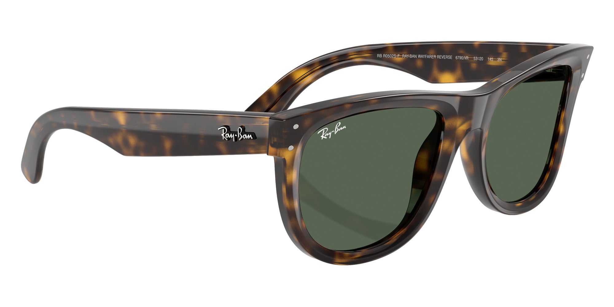 Ray-Ban® RBR0502SF RBR0502SF 6790VR 53 Sunglasses - Dark Havana