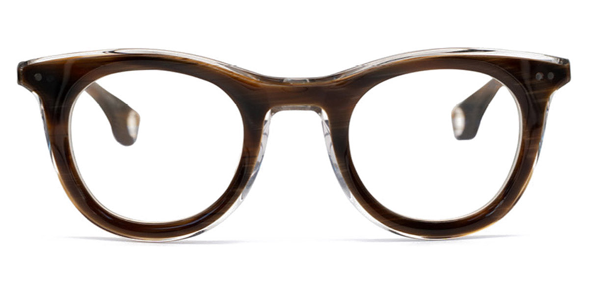 Blake Kuwahara® REED BLK REED BROWN HORN 46 - BROWN HORN Eyeglasses
