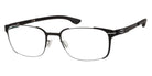 Ic! Berlin® Remy ICB Remy IC5139 02A 55 - Black Eyeglasses