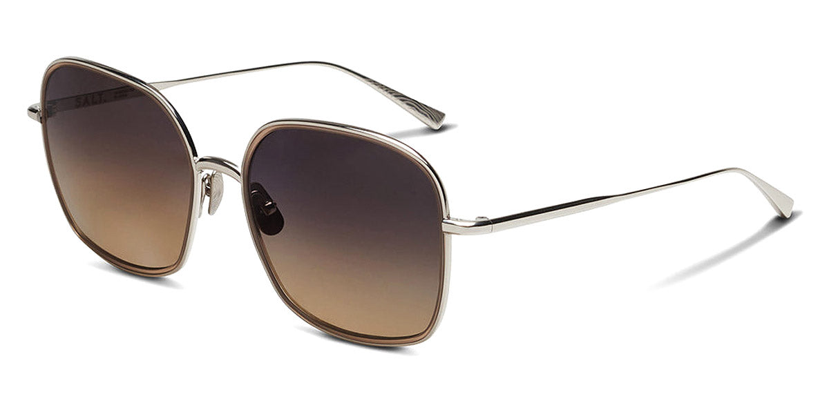 SALT.® RHINE SAL RHINE TSTP 59 - Traditional Silver/Taupe/Polarized CR39 Lovers Soul Sunglasses