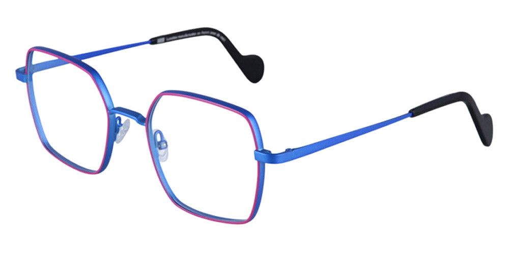 NaoNed® Ribine NAO Ribine 7088 51 - 7088 Bright Pink/Fluorescent Dark Blue Eyeglasses