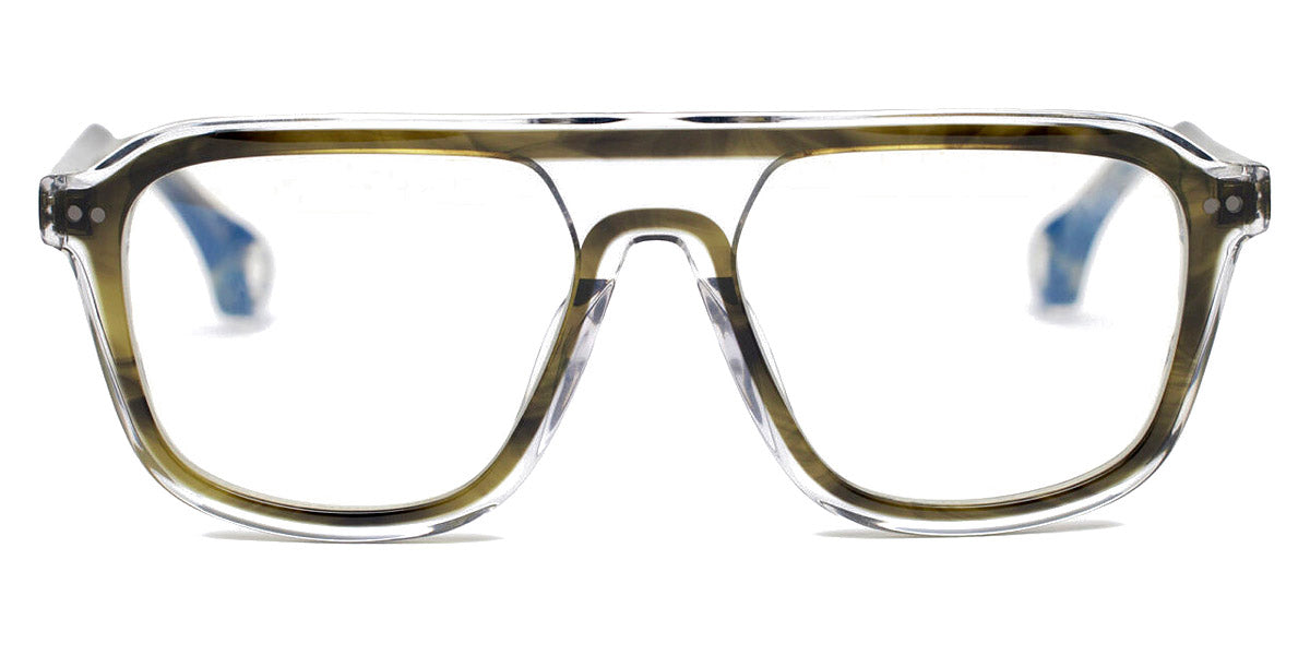Blake Kuwahara® RIETVELD BLK RIETVELD OLIVE 57 - OLIVE Eyeglasses