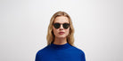 Mykita® RILEY MYK RILEY Dark Brown / Polarized Pro Green 15 48 - Dark Brown / Polarized Pro Green 15 Sunglasses