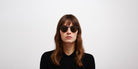 Mykita® RILEY MYK RILEY Indigo / Raw Brown Solid 48 - Indigo / Raw Brown Solid Sunglasses